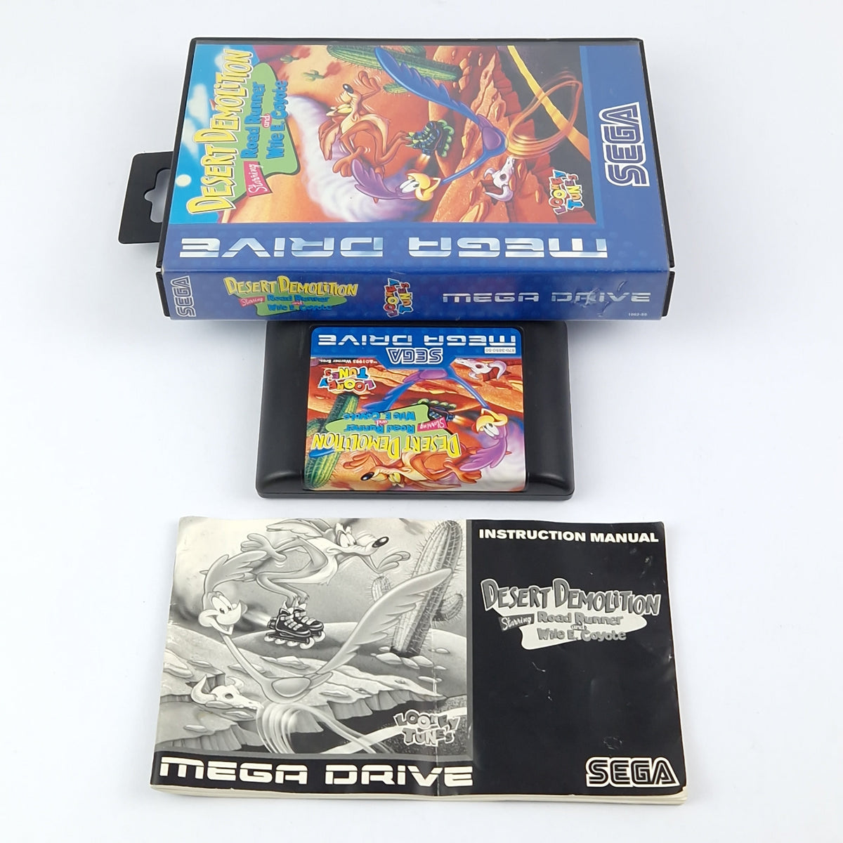 Sega Mega Drive Spiel – Desert Demolition (OVP PAL)