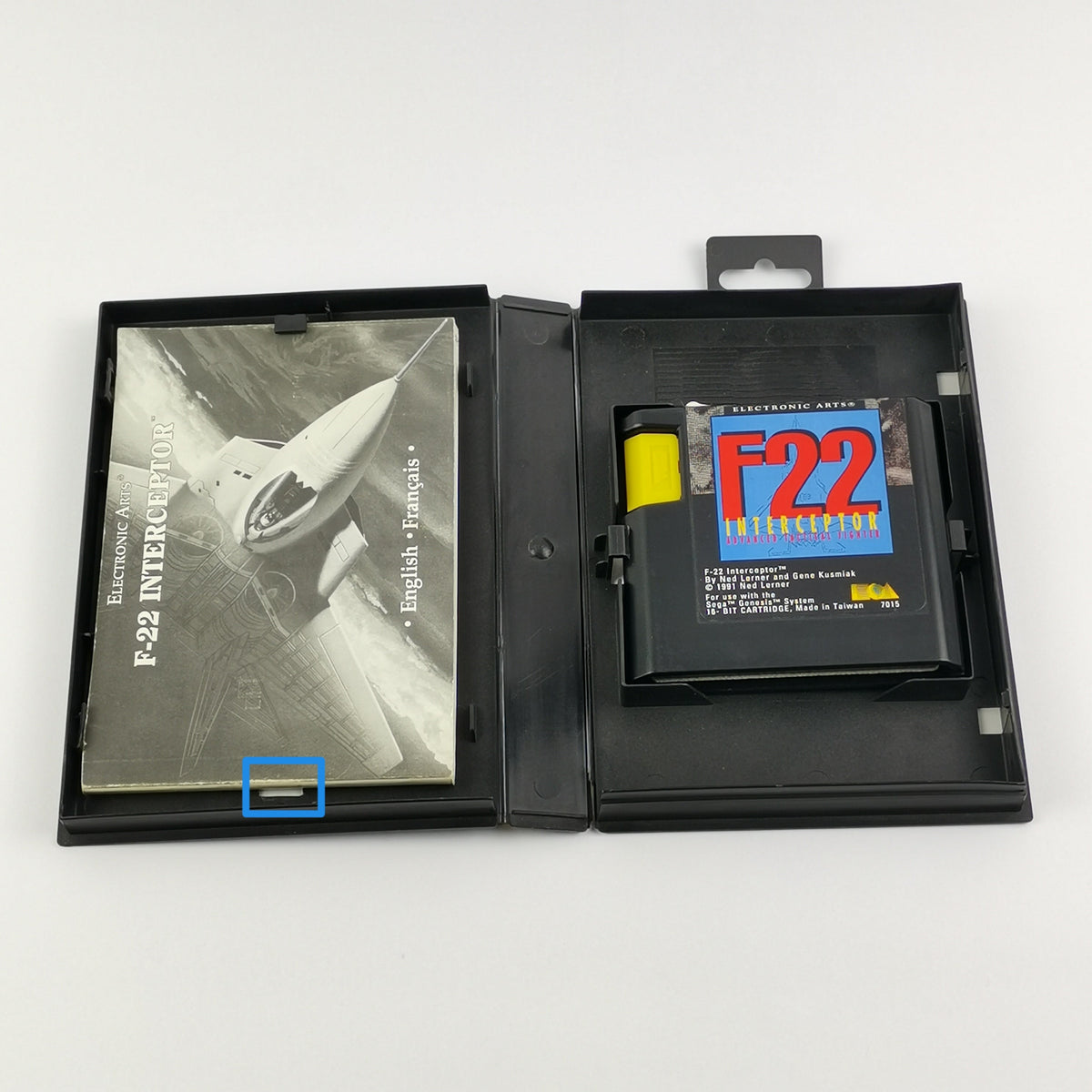 Sega Mega Drive Spiel – Air Force F22 Interceptor OVP PAL