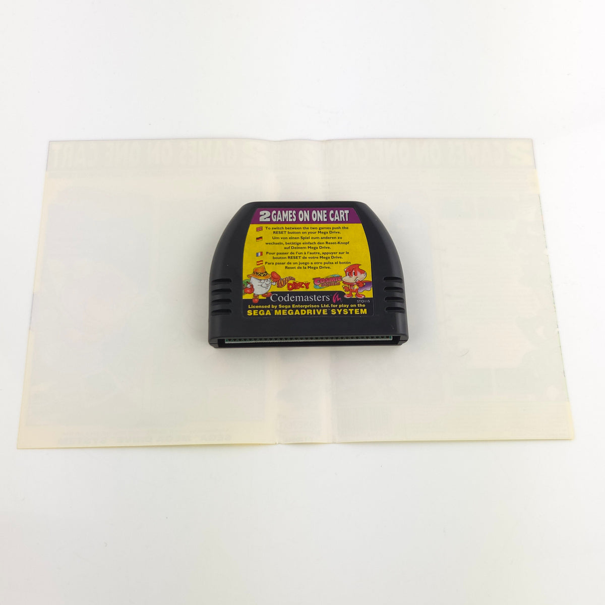Sega Mega Drive Spiel – Fantastic Dizzy Cosmic Spacehead OVP