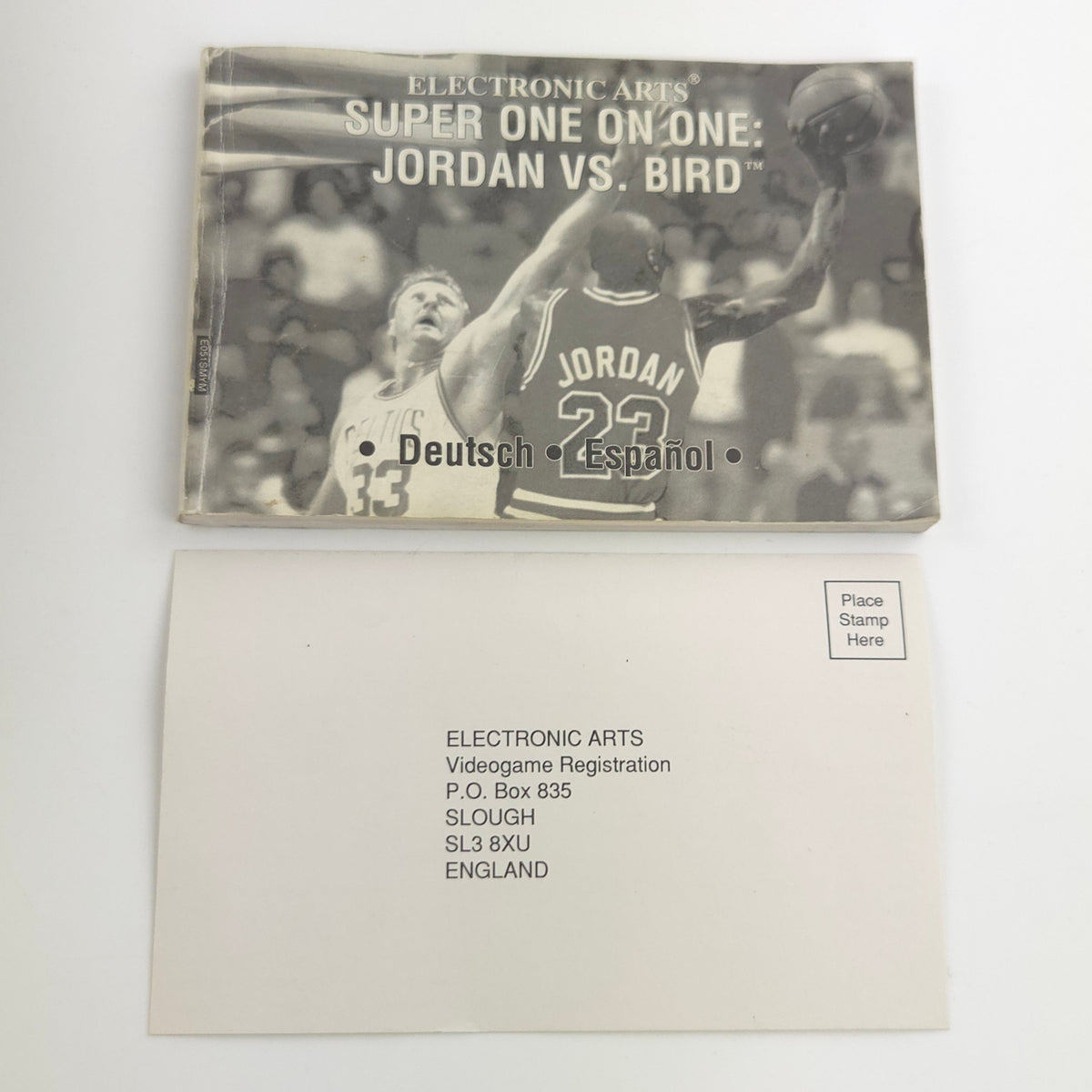 Sega Mega Drive Spiel – Jordan vs Bird Basketball PAL OVP