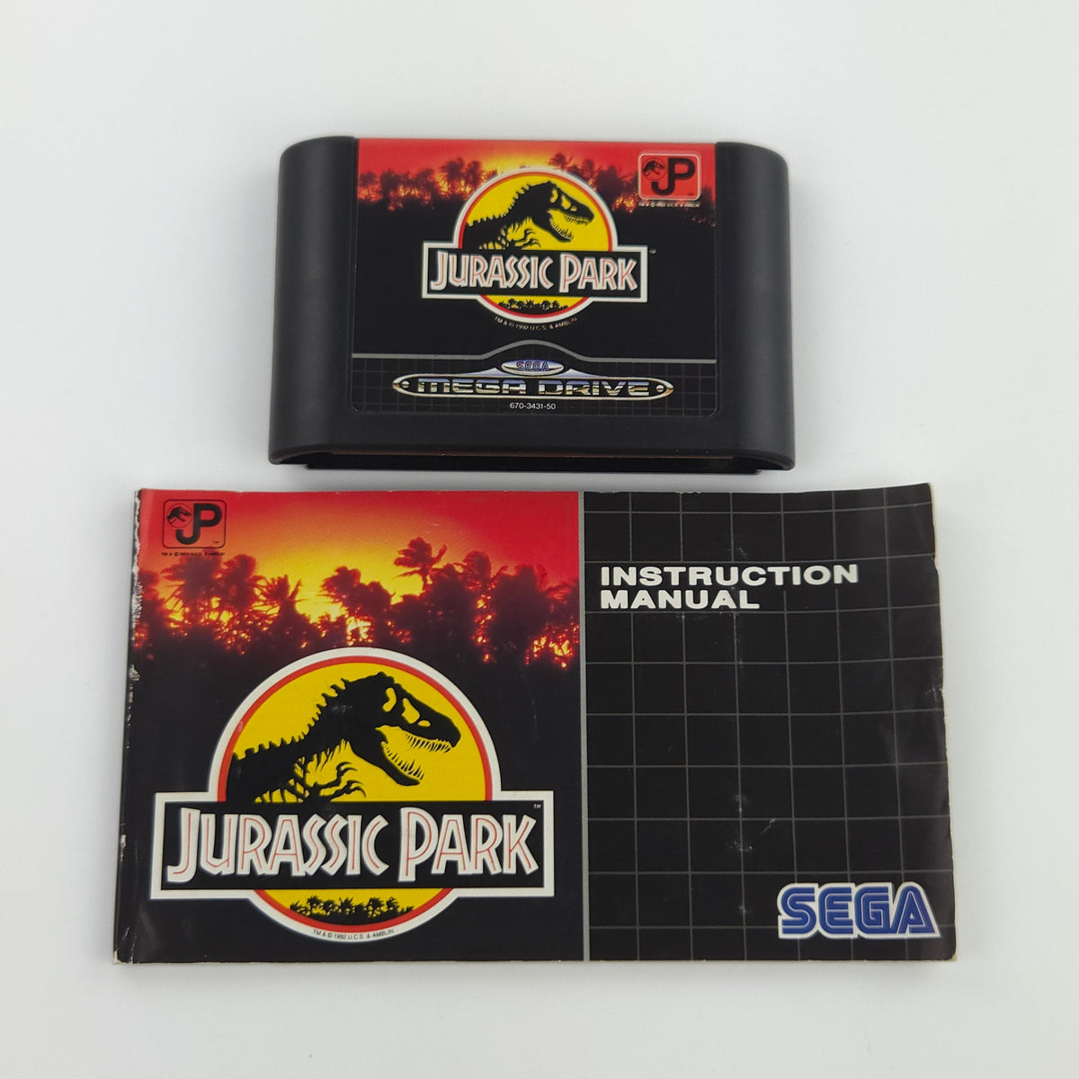 Sega Mega Drive Spiel Jurassic Park OVP PAL
