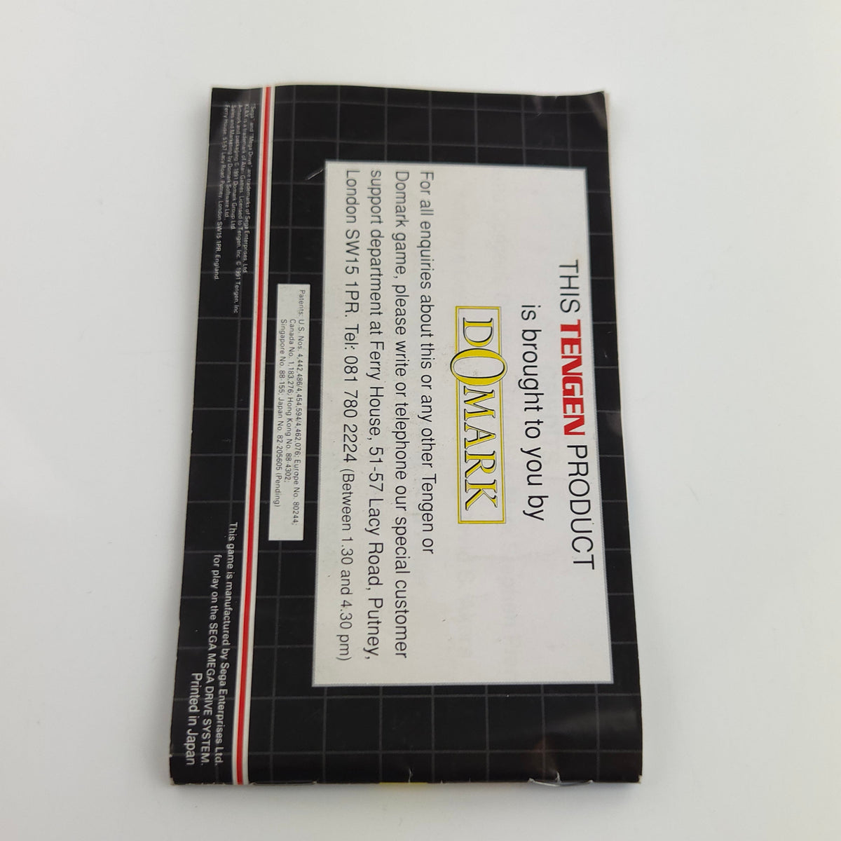Sega Mega Drive Spiel – KLAX mit Anleitung OVP PAL
