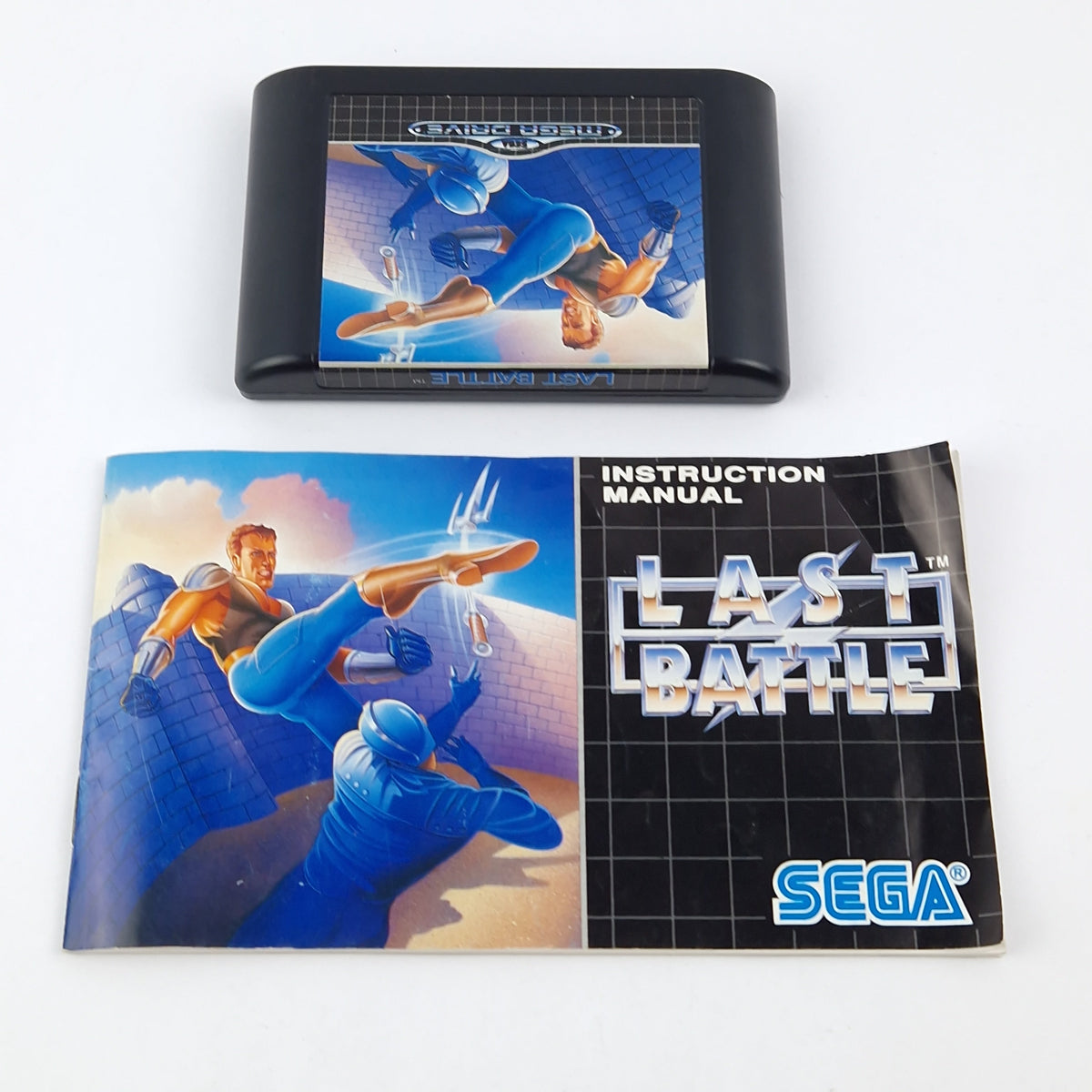 Sega Mega Drive Spiel – Last Battle CIB PAL OVP