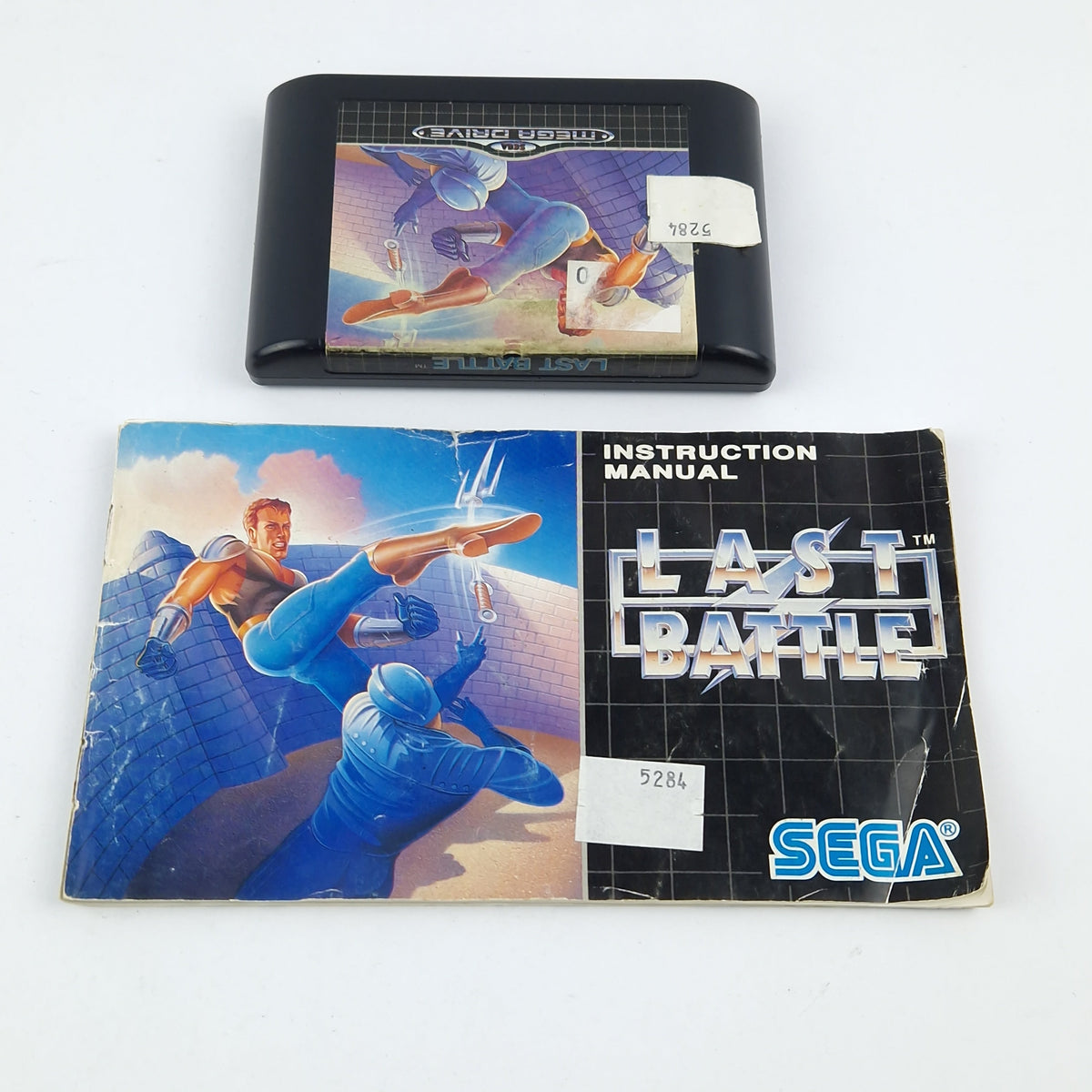 Sega Mega Drive Spiel – Last Battle OVP Anleitung PAL