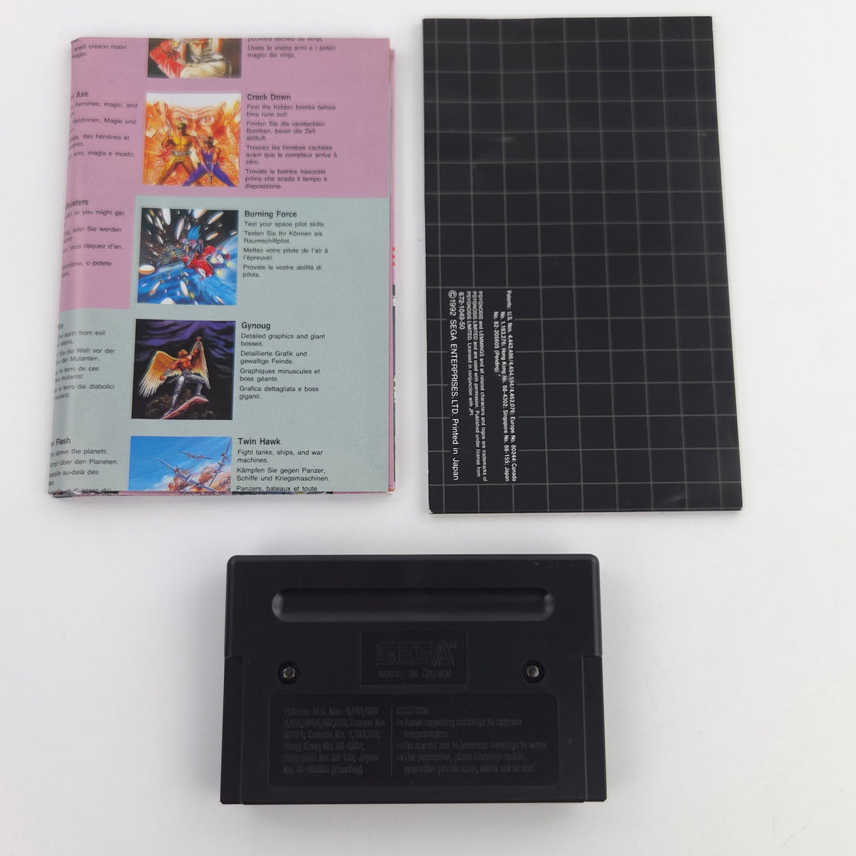 Sega Mega Drive Spiel Lemmings Psygnosis MD OVP PAL EUR