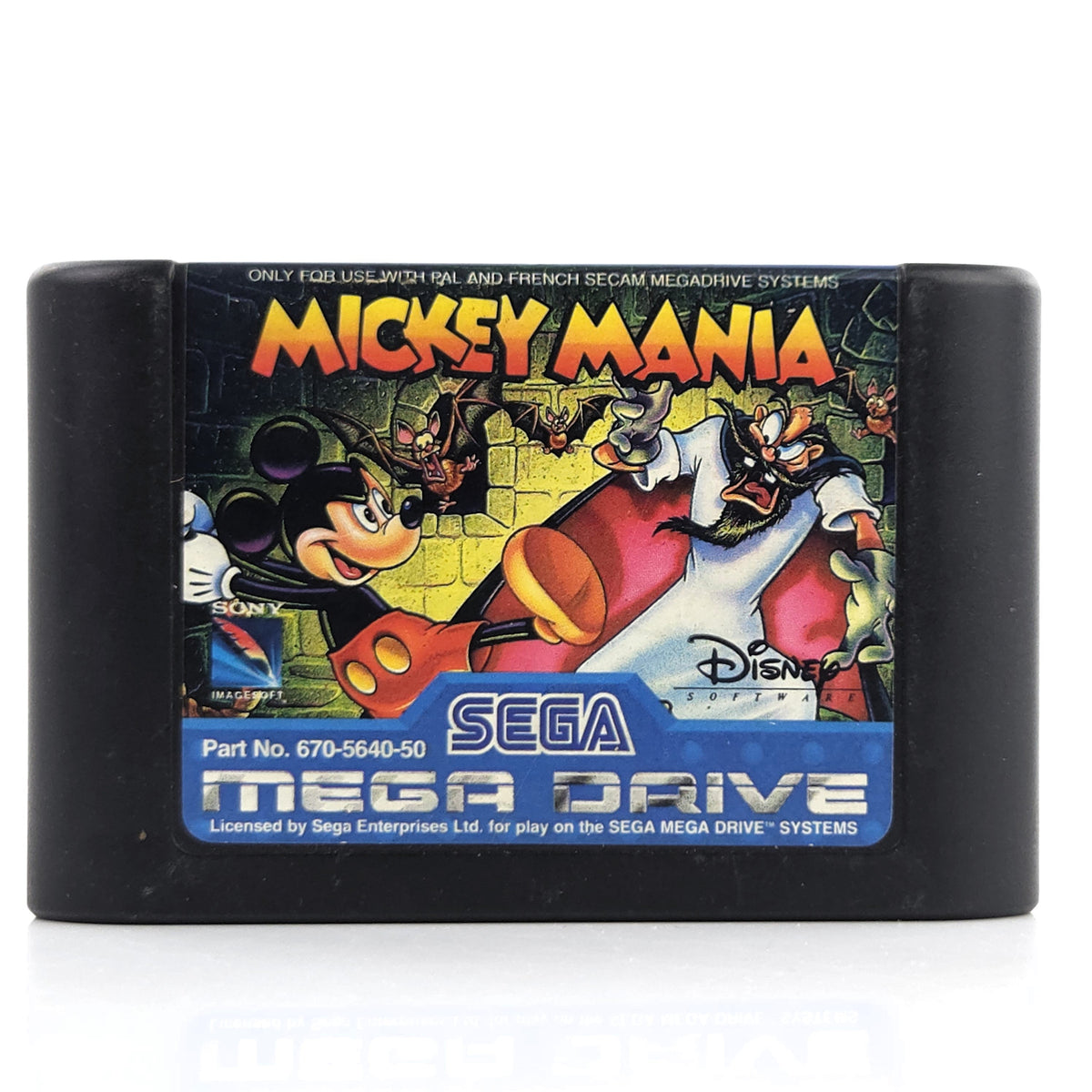 Sega Mega Drive Spiel Mickey Mania PAL Modul