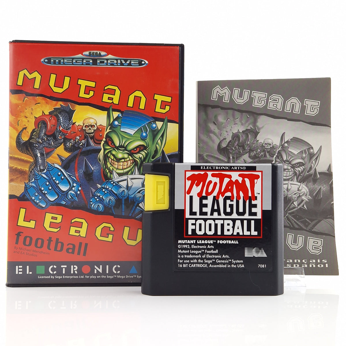 Sega Mega Drive Spiel – Mutant League Football (OVP PAL)
