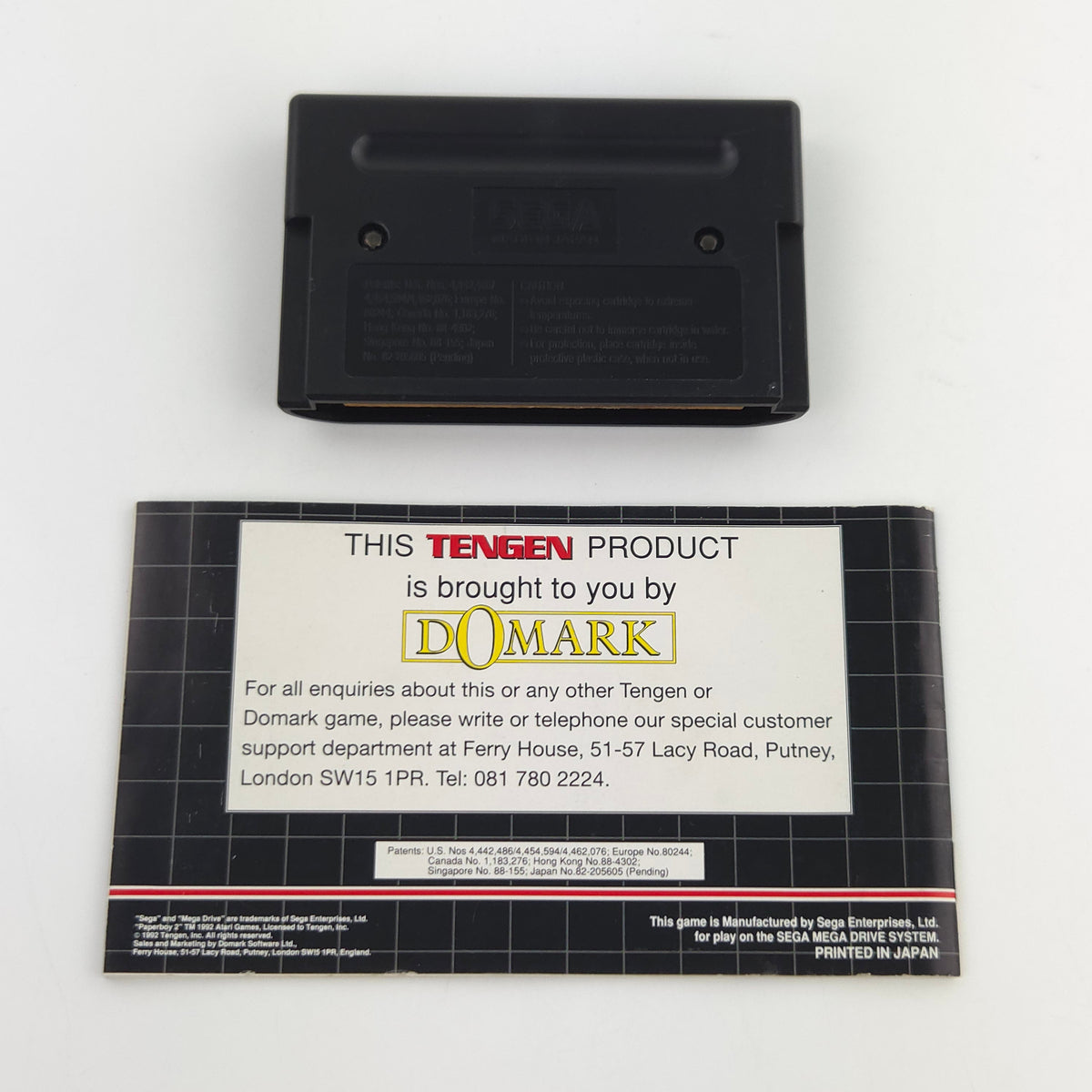 Sega Mega Drive Spiel Paperboy 2 MD OVP CIB PAL Tengen