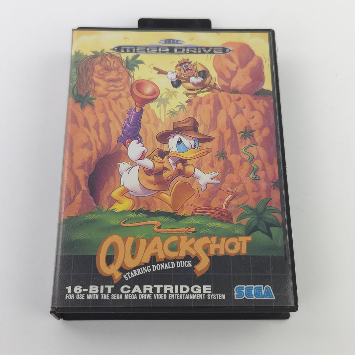 Sega Mega Drive Spiel Quackshot Donald Duck MD OVP PAL