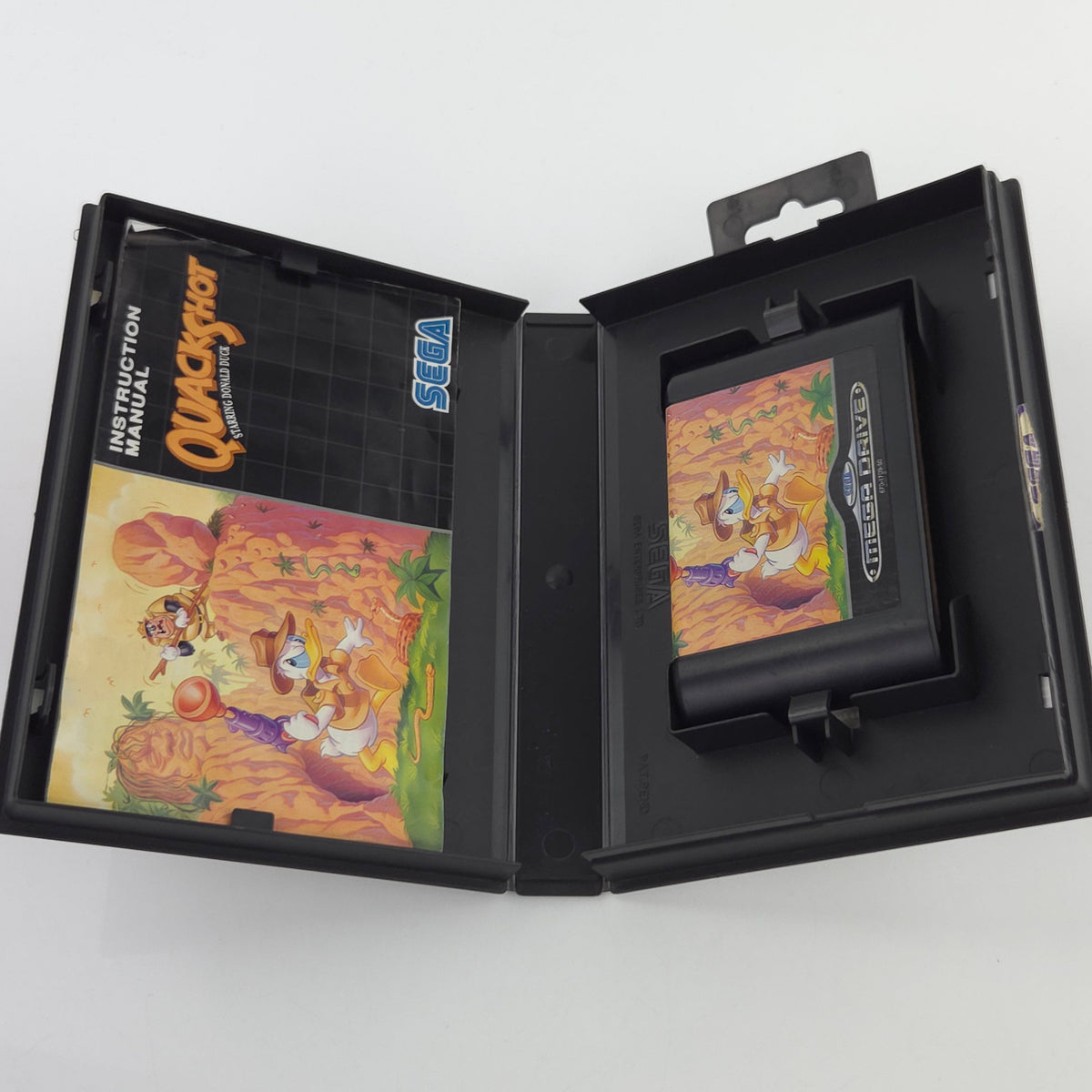 Sega Mega Drive Spiel Quackshot Donald Duck MD OVP PAL