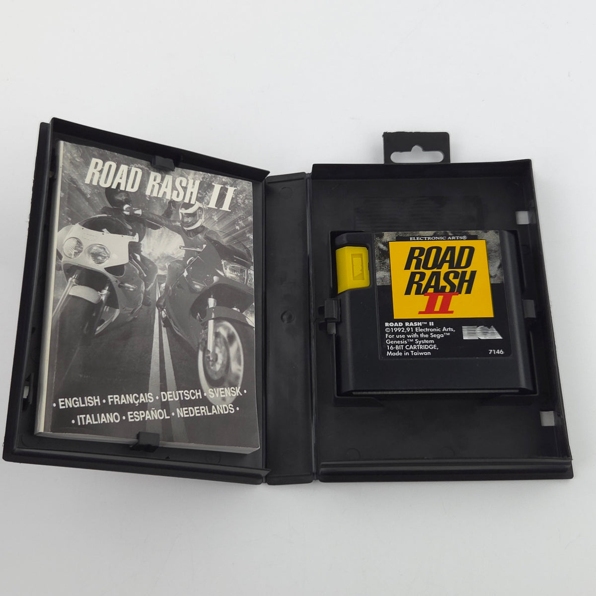 Sega Mega Drive Spiel Road Rash II MD OVP PAL EUR EA