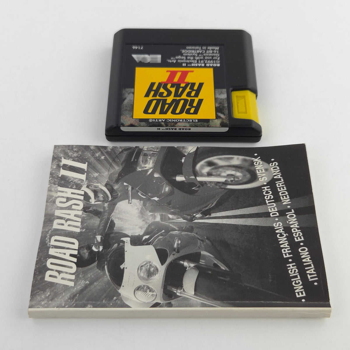 Sega Mega Drive Spiel Road Rash II MD OVP PAL EUR EA