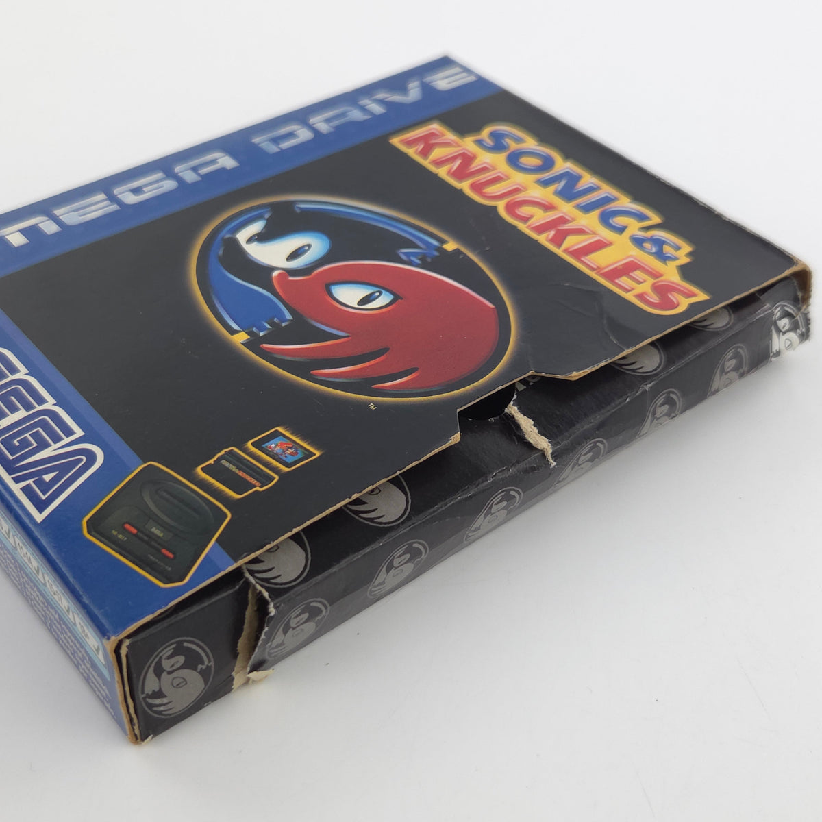 Mega Drive Spiel Sonic Knuckles Komplett OVP PAL EUR