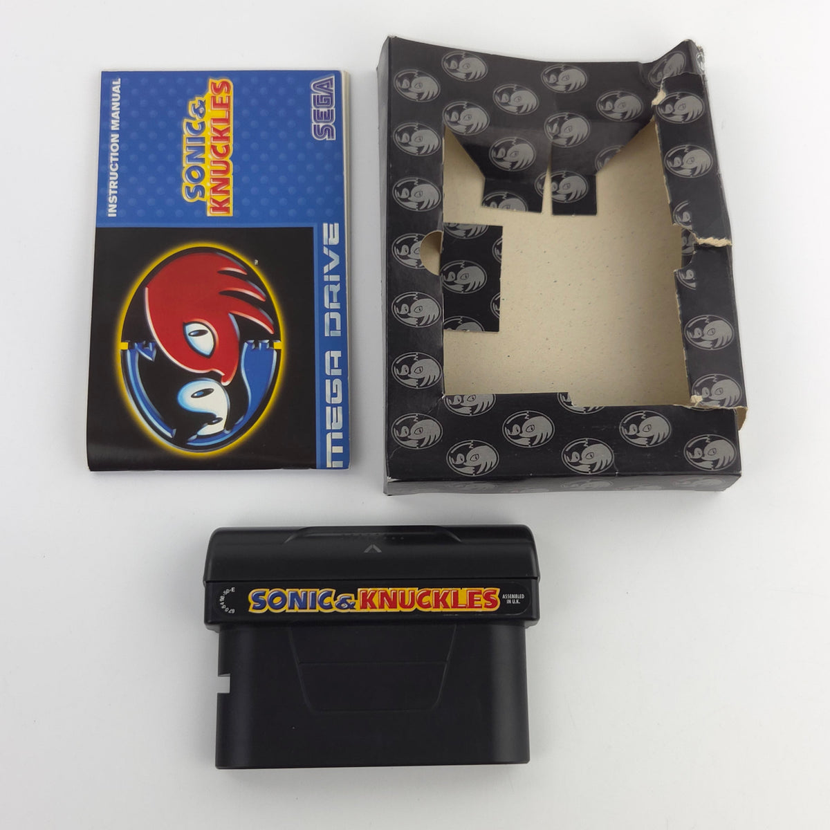 Mega Drive Spiel Sonic Knuckles Komplett OVP PAL EUR