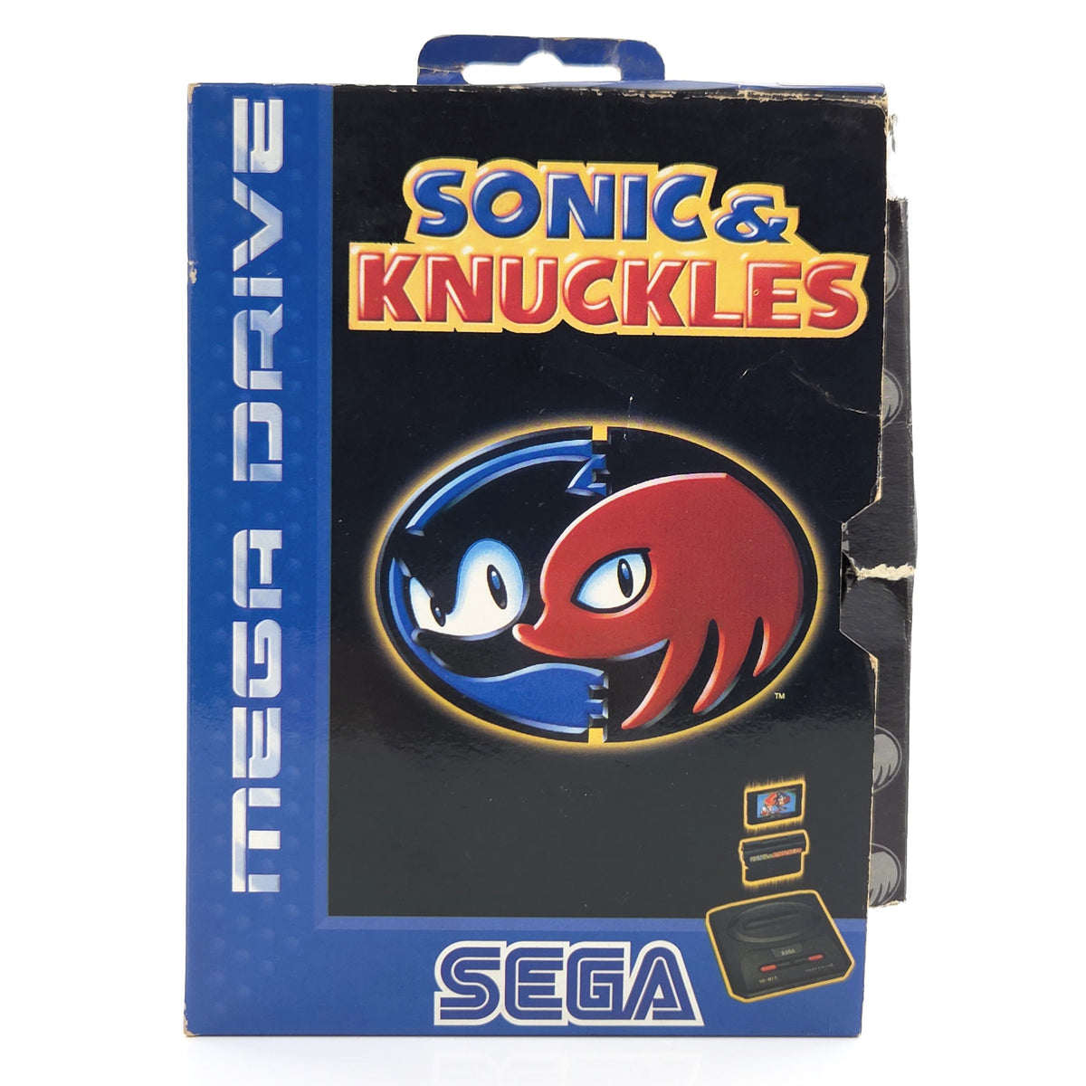 Mega Drive Spiel Sonic Knuckles Komplett OVP PAL EUR