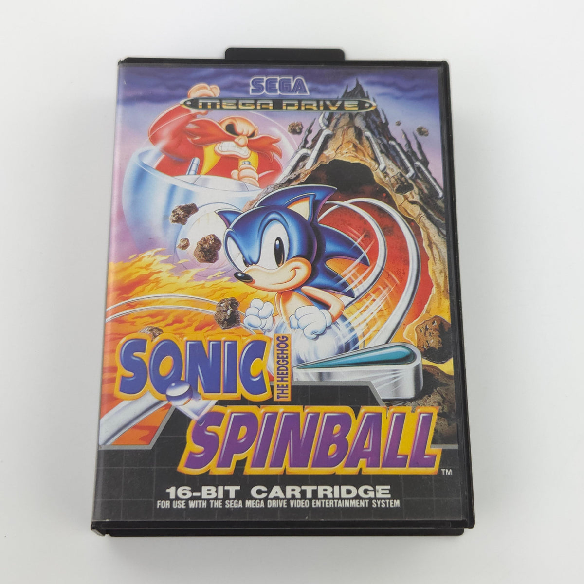 Sega Mega Drive Spiel Sonic Spinball OVP PAL