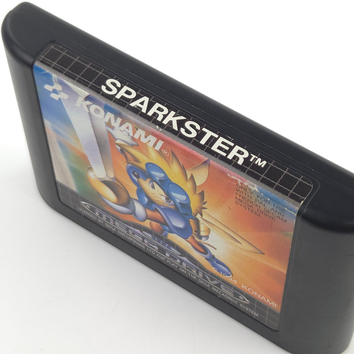 Sega Mega Drive Spiel Sparkster Konami PAL 1994