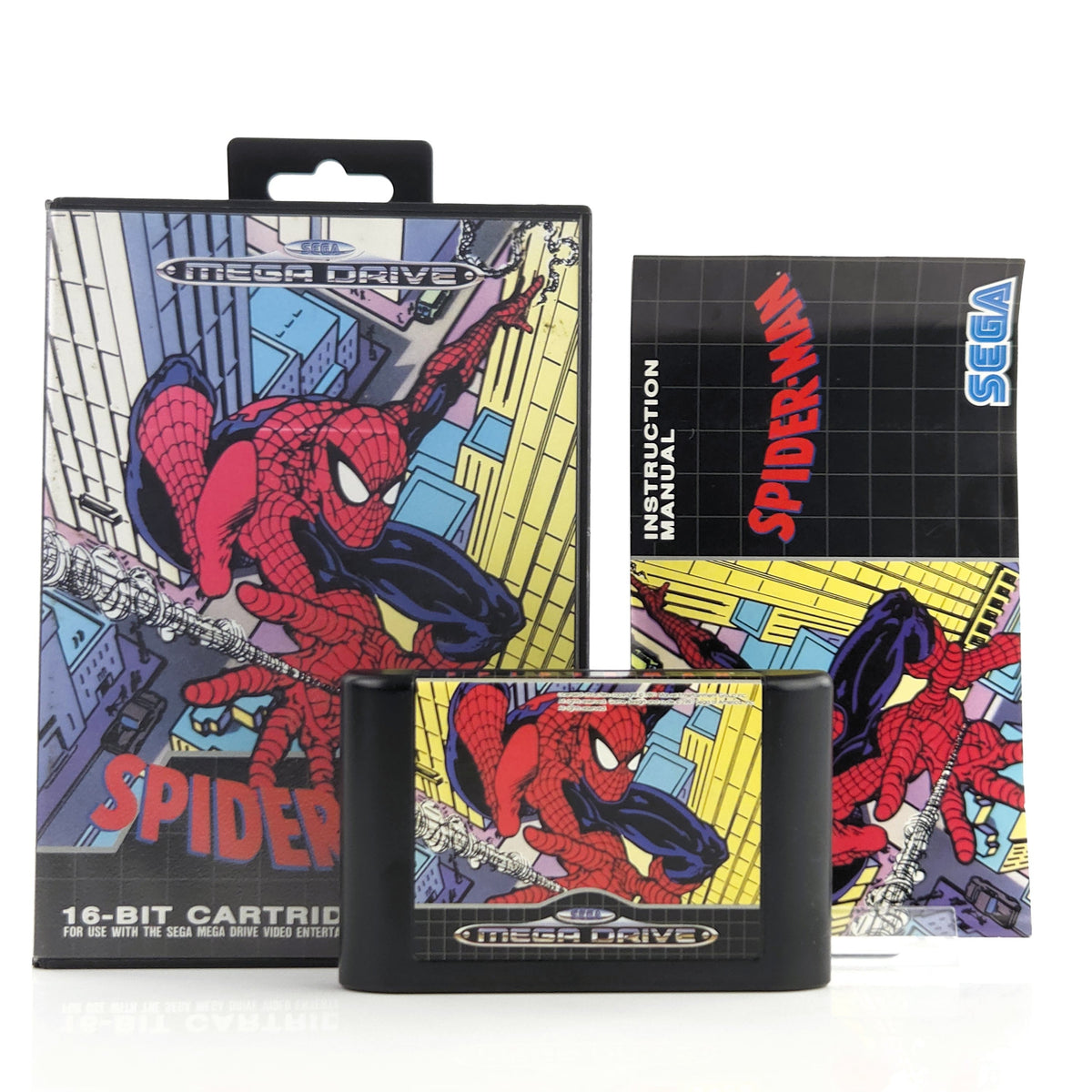 Sega Mega Drive Spiel Spider-Man OVP PAL