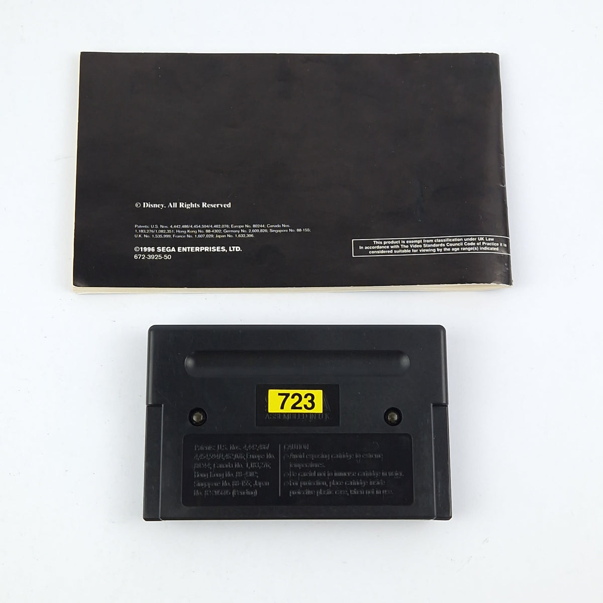 Sega Mega Drive Spiel – The Disney Collection (CIB PAL)