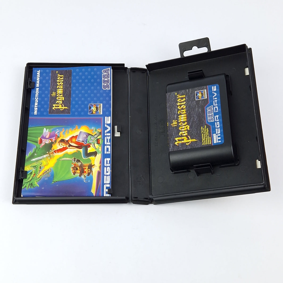 Sega Mega Drive Spiel – The Pagemaster OVP PAL Modul
