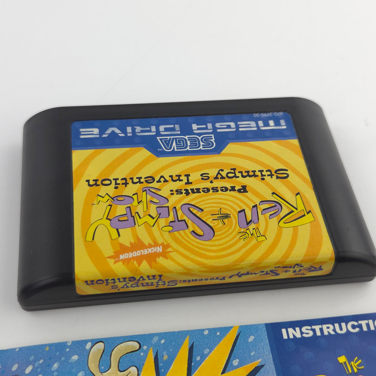 Sega Mega Drive Spiel The Ren & Stimpy Show MD OVP PAL
