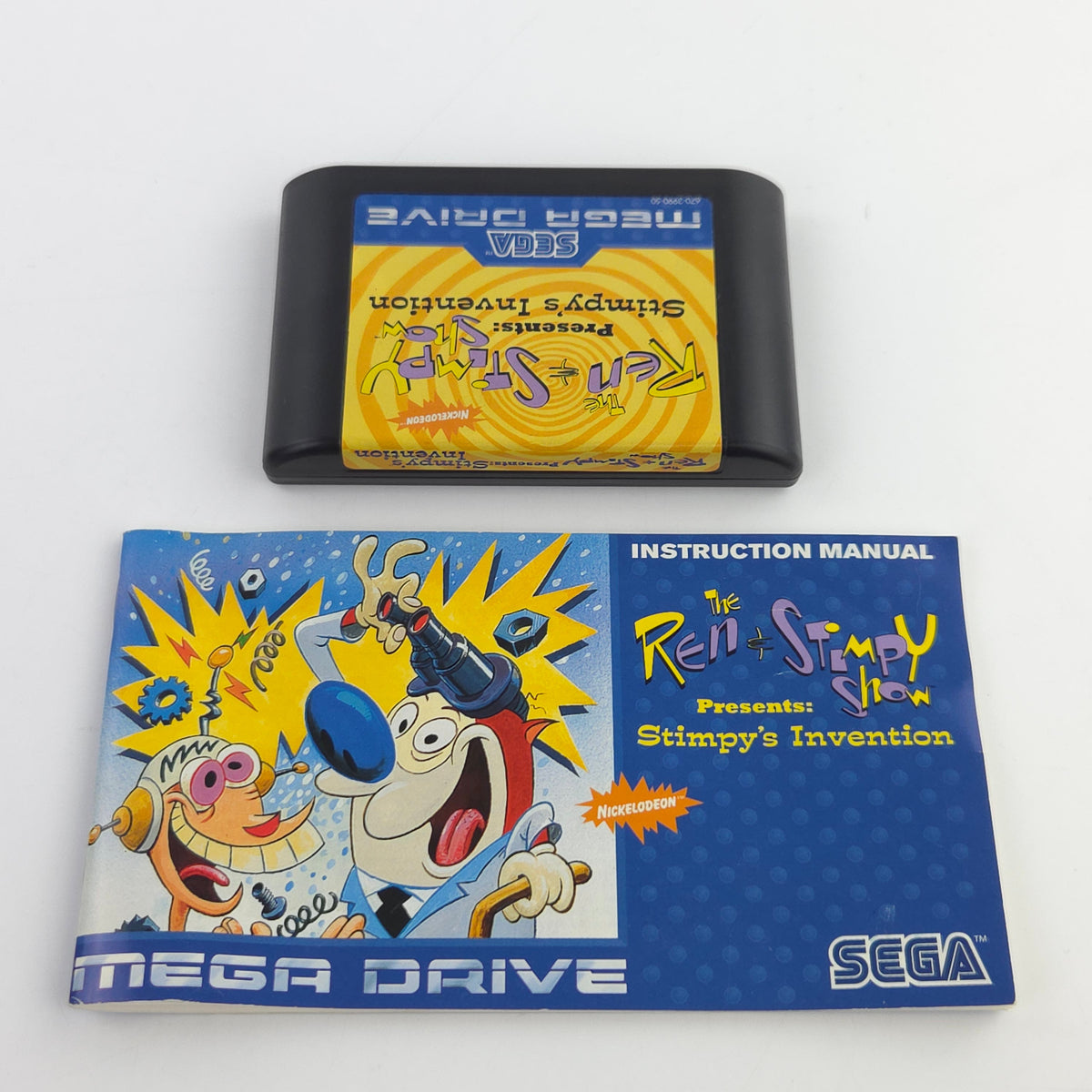 Sega Mega Drive Spiel The Ren & Stimpy Show MD OVP PAL