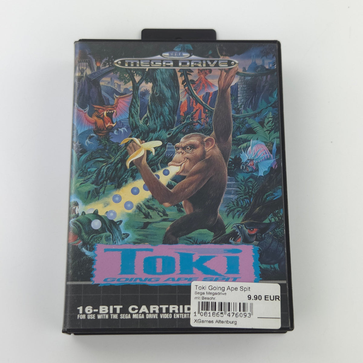 Sega Mega Drive Spiel Toki OVP PAL