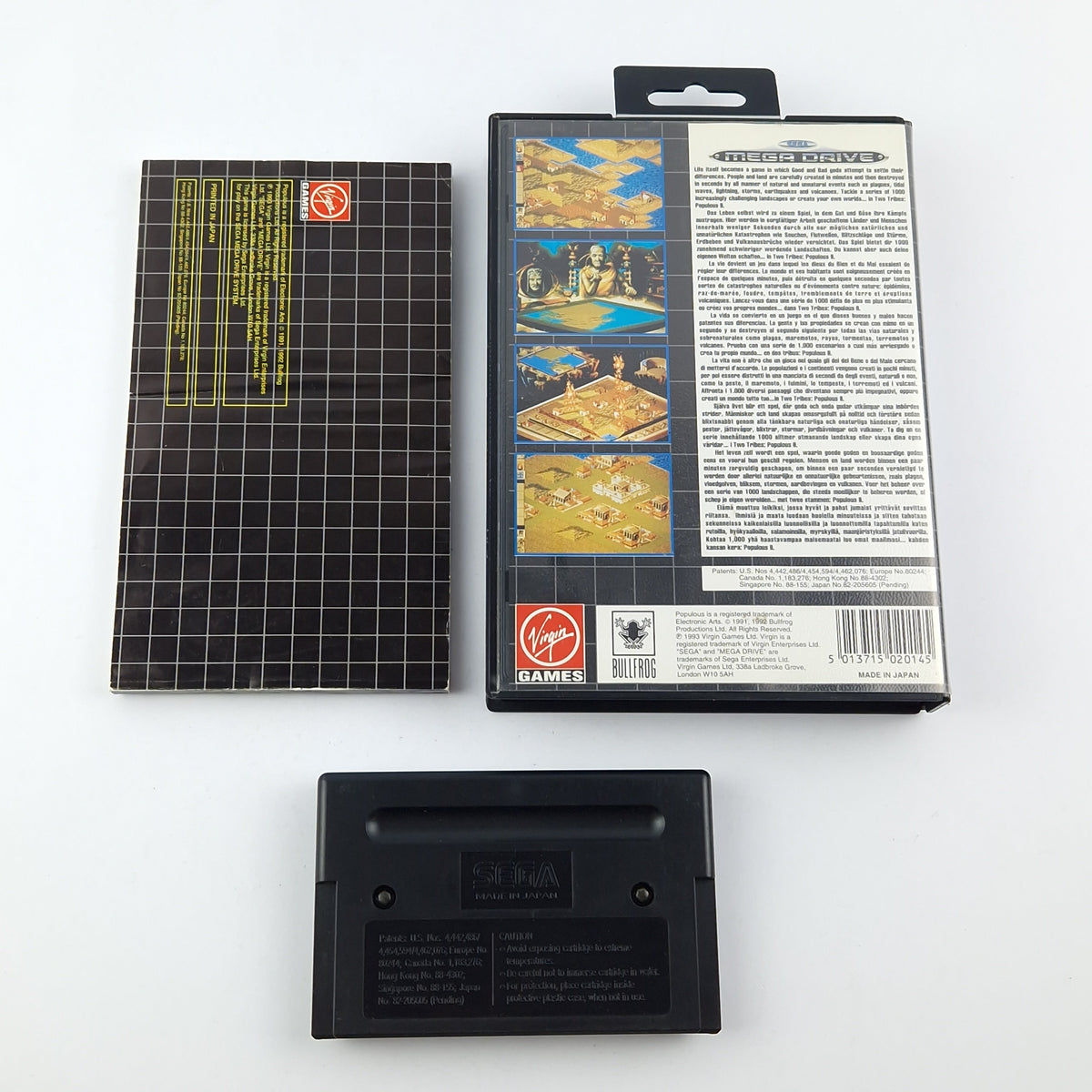 Sega Mega Drive Spiel – Two Tribes Populous II OVP PAL