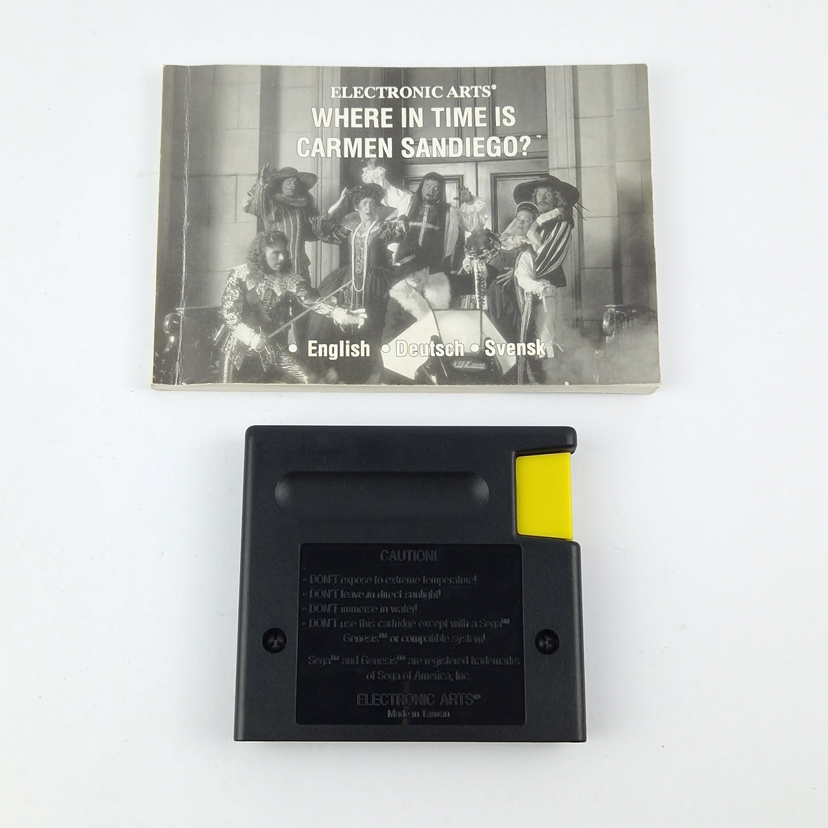 Sega Mega Drive Spiel – Where in the World is Carmen (PAL OVP)