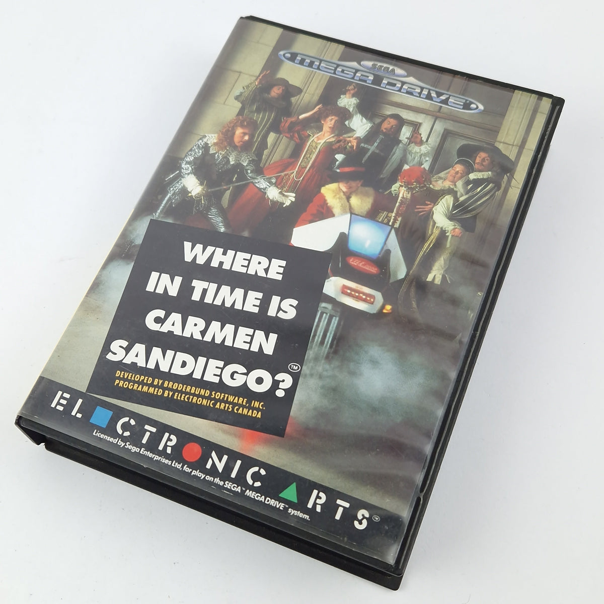 Sega Mega Drive Spiel – Where in the World is Carmen (PAL OVP)