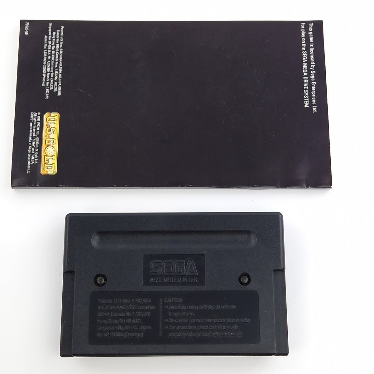 Sega Mega Drive Spiel – World Cup USA 94 (PAL Anleitung)