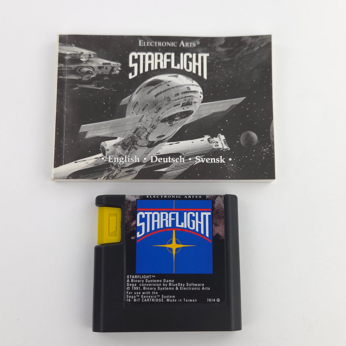 Sega Mega Drive Spiel Starflight MD Komplett PAL EUR