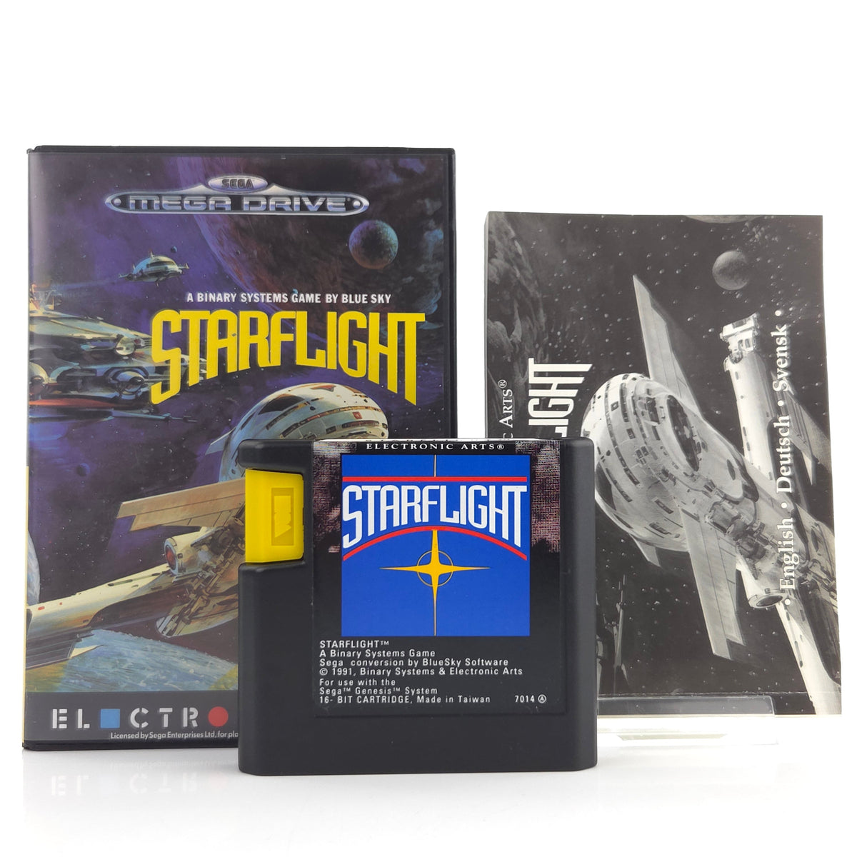 Sega Mega Drive Spiel Starflight MD Komplett PAL EUR