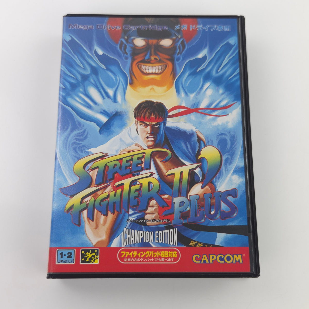 Sega Mega Drive Spiel Street Fighter II Plus OVP NTSC-J