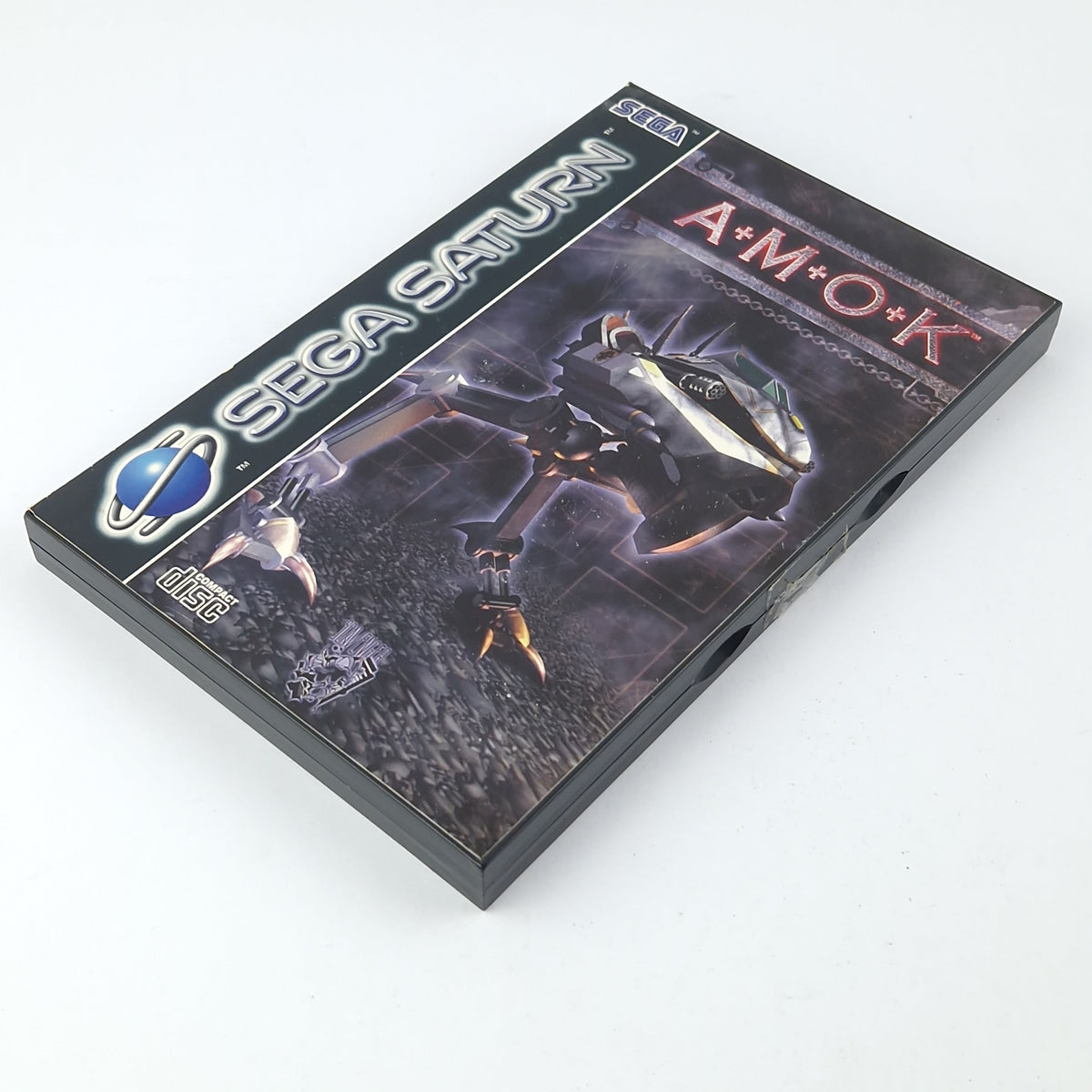Sega Saturn Spiel – AMOK (PAL OVP Anleitung)