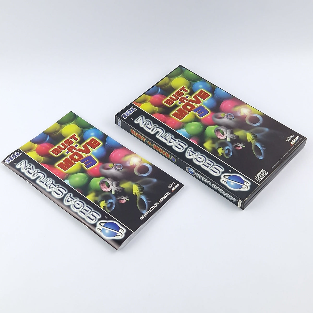 Sega Saturn Spiel – Bust-A-Move 3 OVP PAL