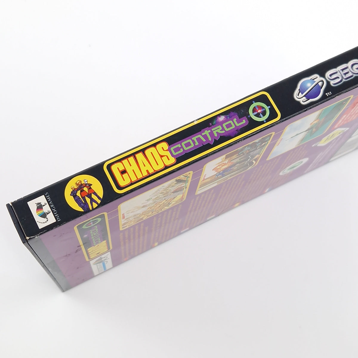 Sega Saturn Spiel – Chaos Control (OVP PAL)