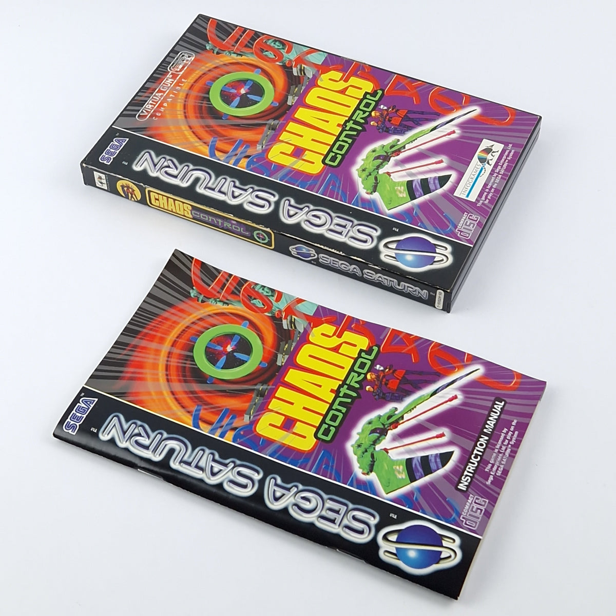 Sega Saturn Spiel – Chaos Control OVP PAL
