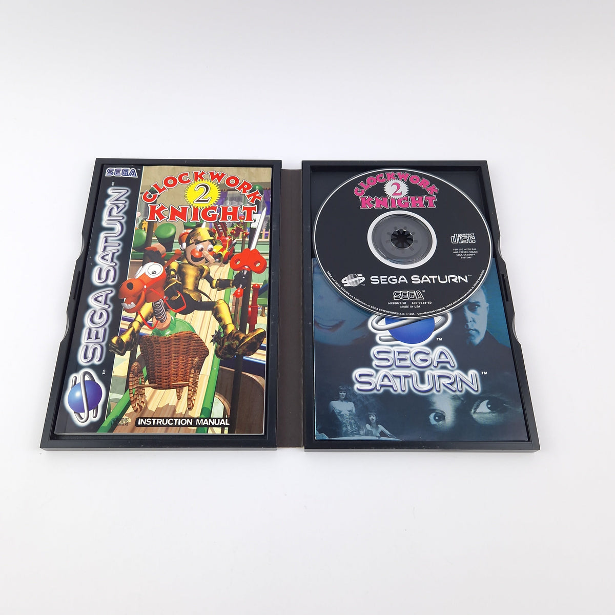 Sega Saturn Spiel – Clockwork Knight 2 OVP PAL
