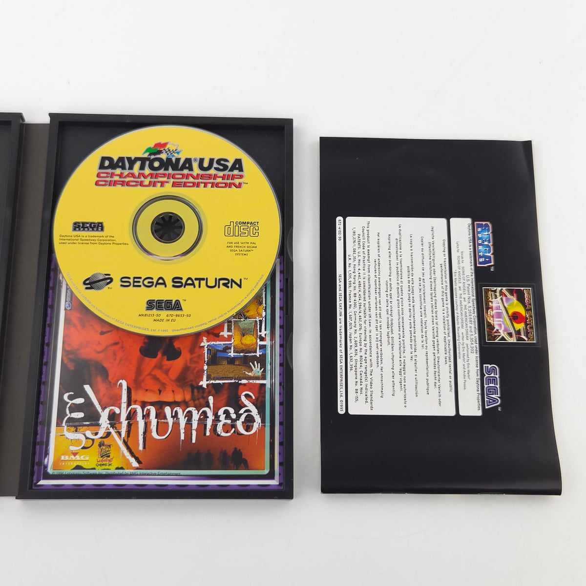 Sega Saturn Spiel Daytona USA Championship Circuit OVP PAL