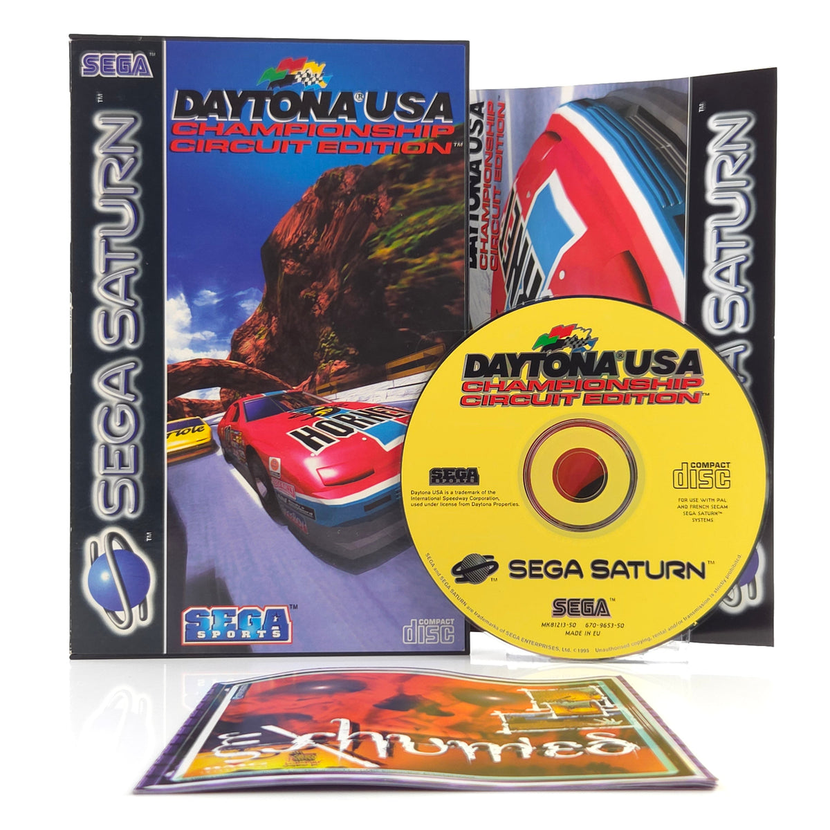 Sega Saturn Spiel Daytona USA Championship Circuit OVP PAL