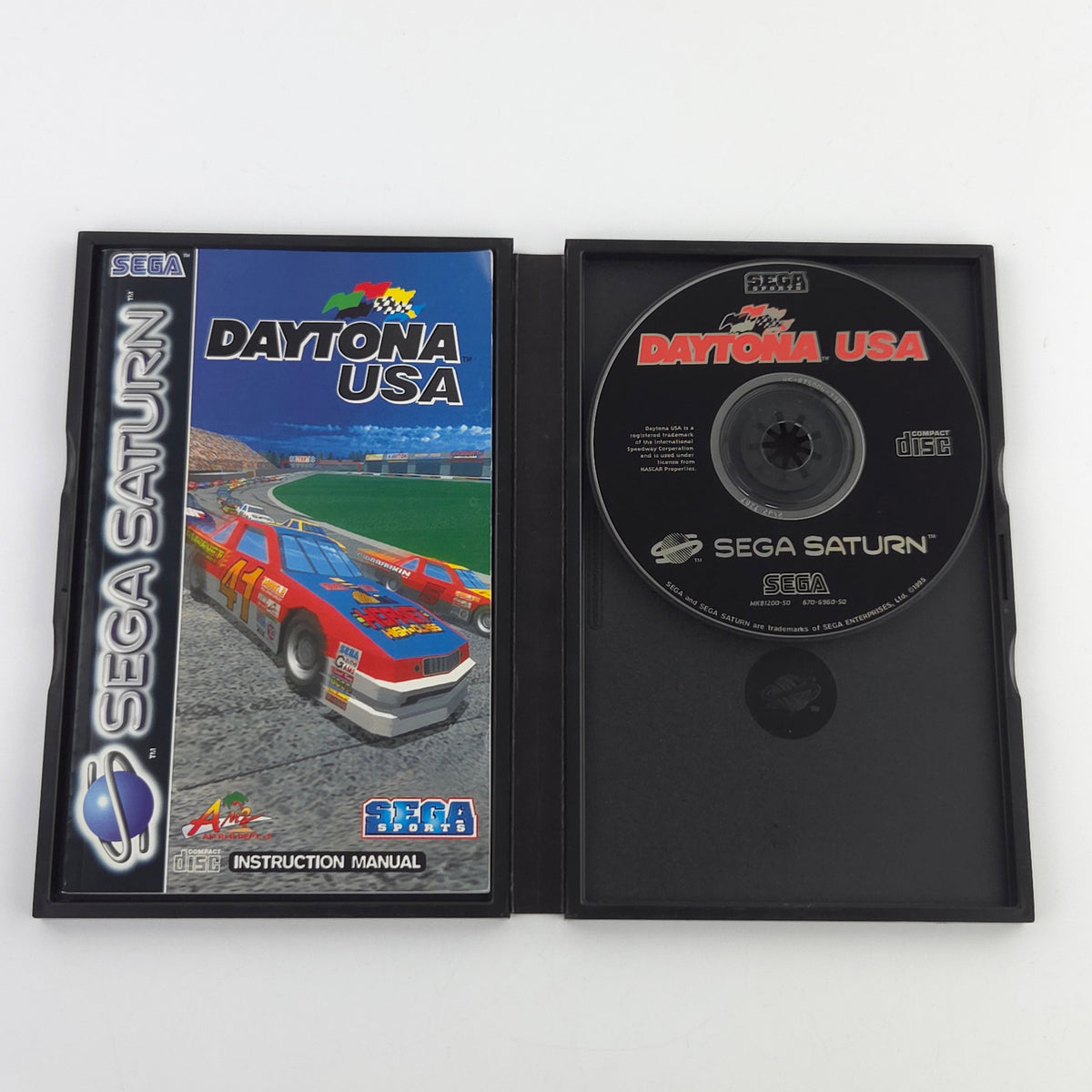 Sega Saturn Spiel Daytona USA OVP PAL Sega Sports EUR