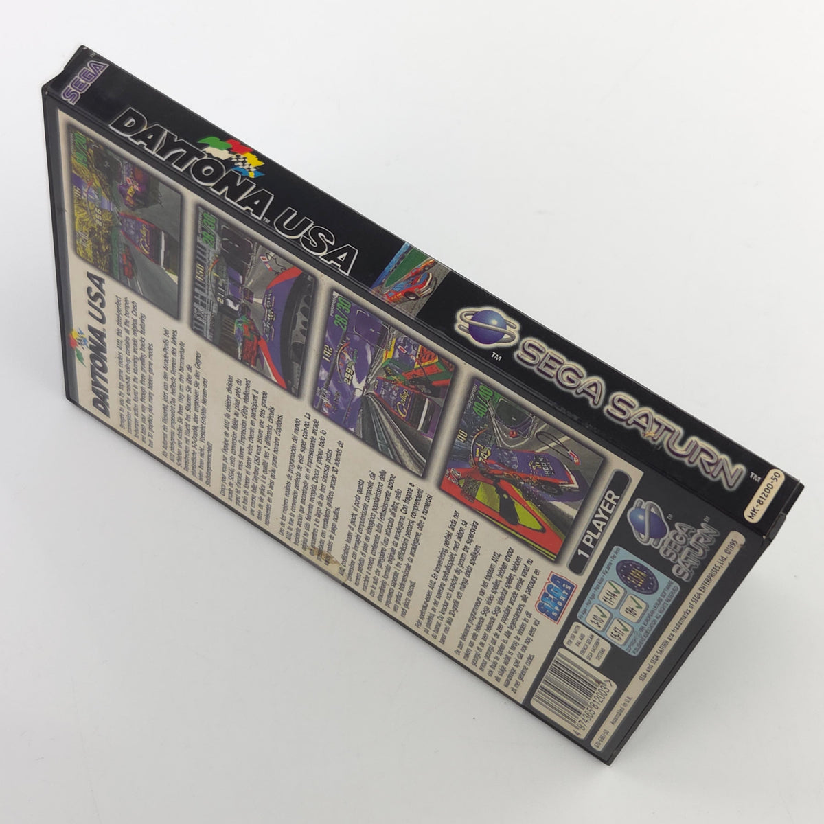 Sega Saturn Spiel Daytona USA OVP PAL Sega Sports EUR
