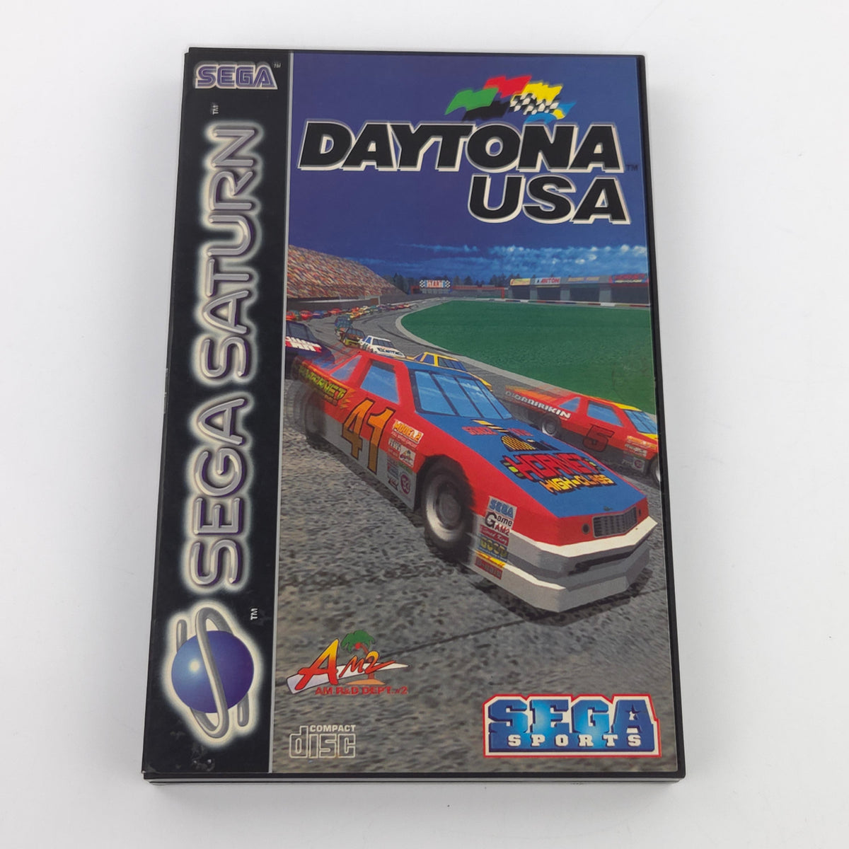 Sega Saturn Spiel Daytona USA OVP PAL Sega Sports EUR