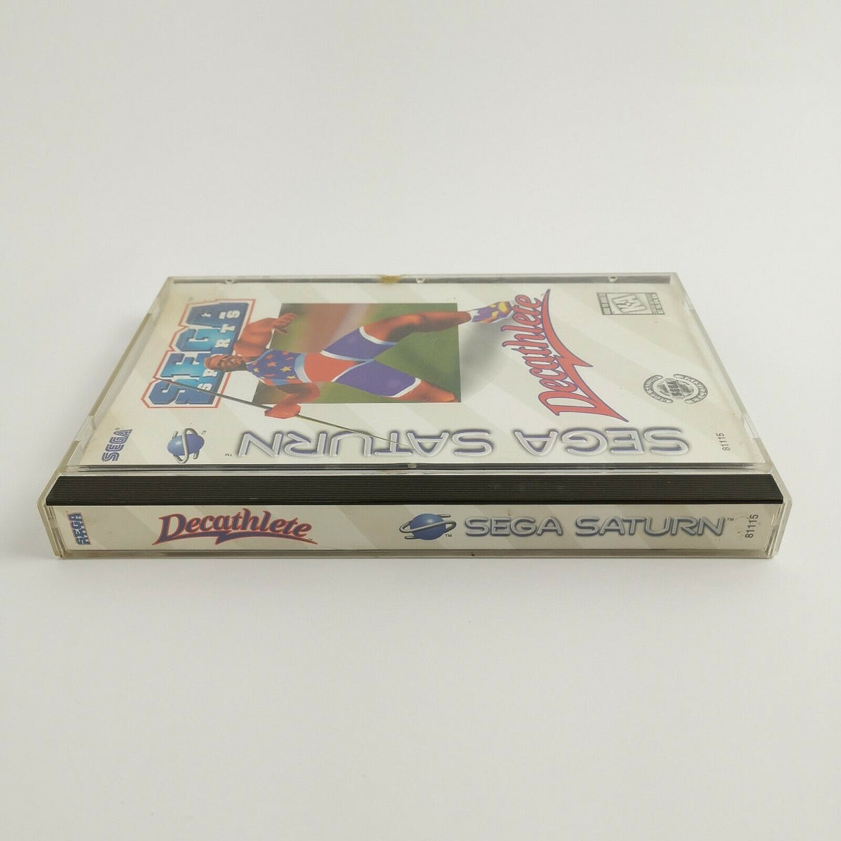 Sega Saturn Spiel – Decathlete Sega Sports (NTSC-U/C OVP)