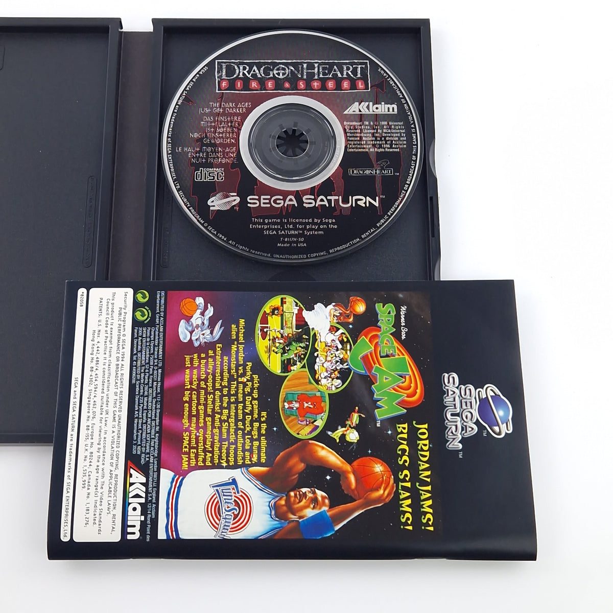 Sega Saturn Spiel – Dragon Heart Fire & Steel (PAL OVP)