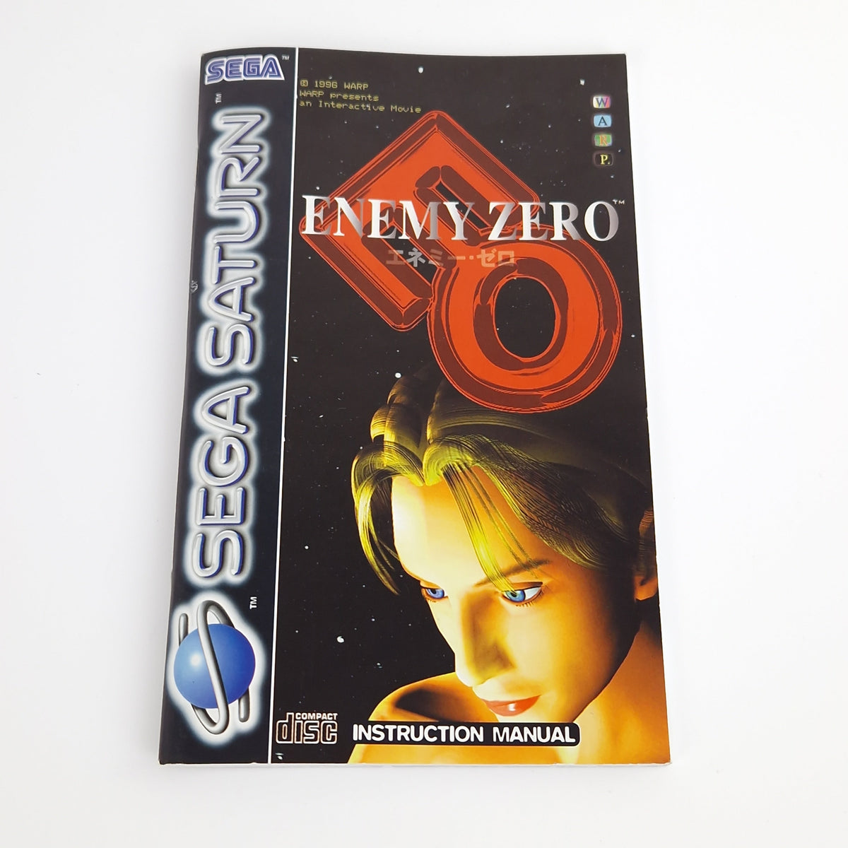 Sega Saturn Spiel – Enemy Zero OVP PAL CD Anleitung