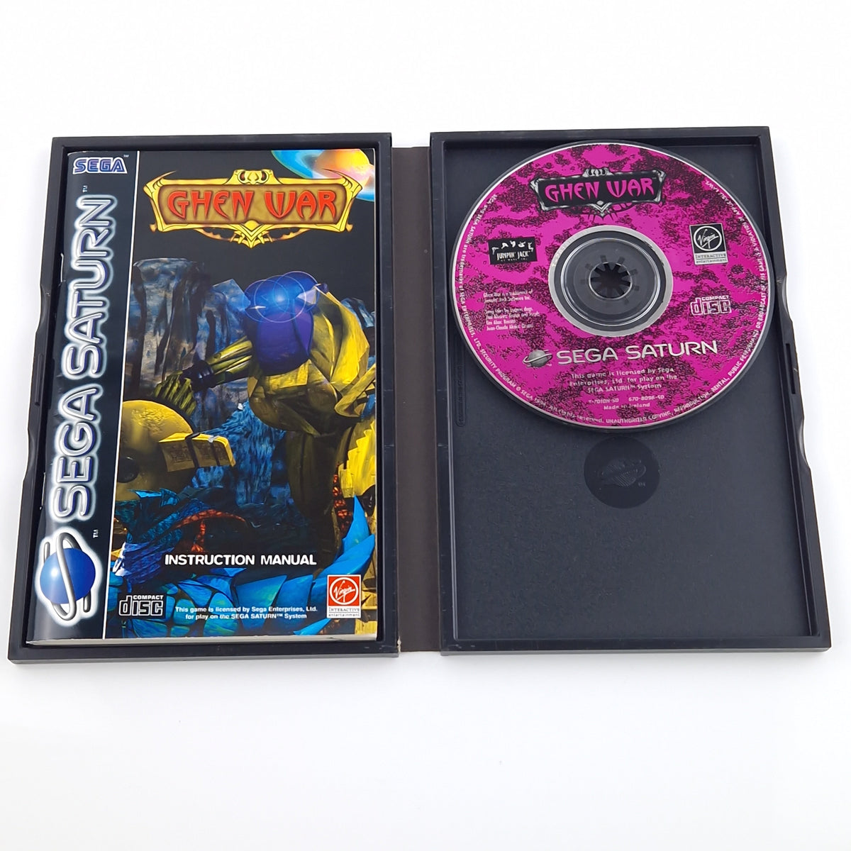 Sega Saturn Spiel – Ghen War OVP PAL