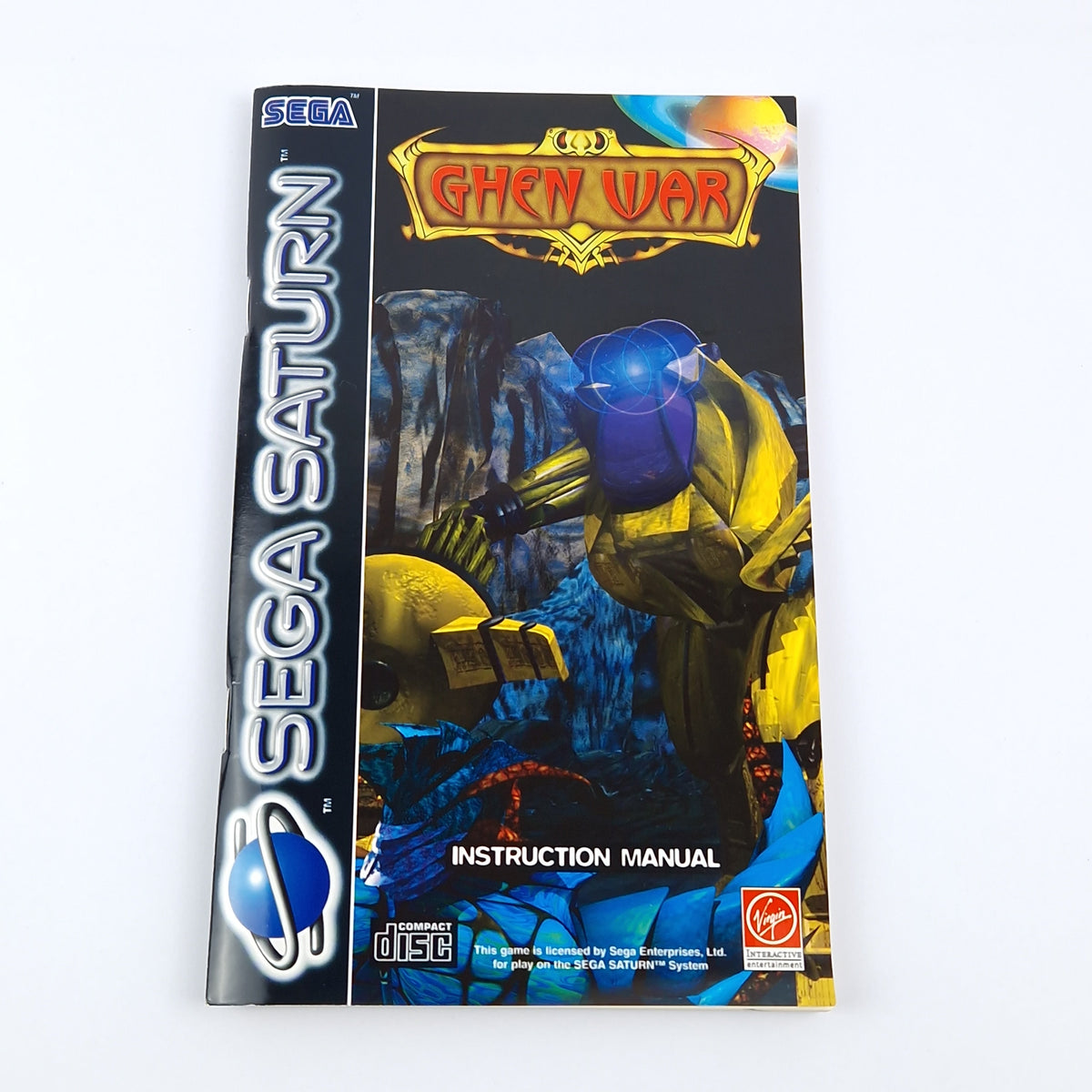 Sega Saturn Spiel – Ghen War OVP Anleitung CD PAL