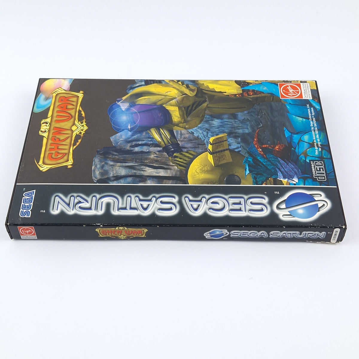 Sega Saturn Spiel – Ghen War OVP Anleitung CD PAL